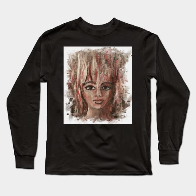 Egyptian Beauty Long Sleeve T-Shirt by Klssaginaw